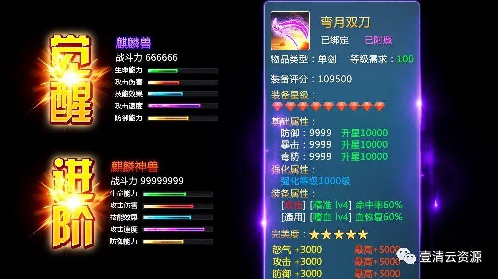 【S0790】【素材】21款常用属性图游戏美术广告投放UI技能炫酷武器仙侠科幻PSD素材