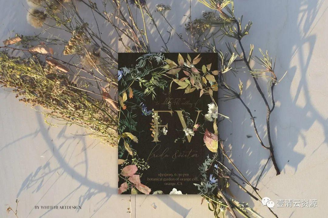 【S0938】【素材】辛辣植物&花卉水彩剪贴画 PNG设计素材源文件