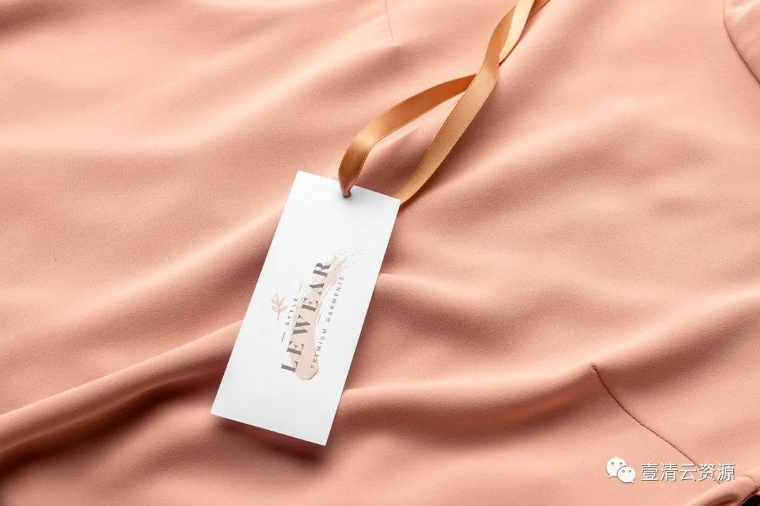 【S0975】【素材】Styline系列服装标签吊牌VI设计样机模板PSD设计素材源文件