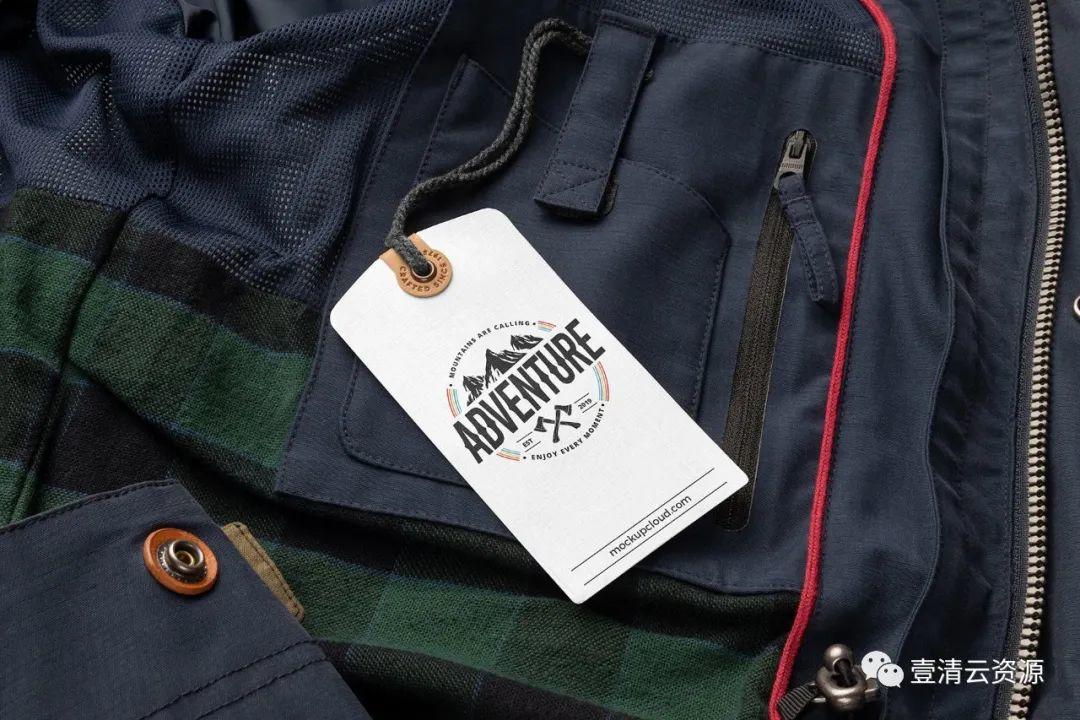 【S0975】【素材】Styline系列服装标签吊牌VI设计样机模板PSD设计素材源文件