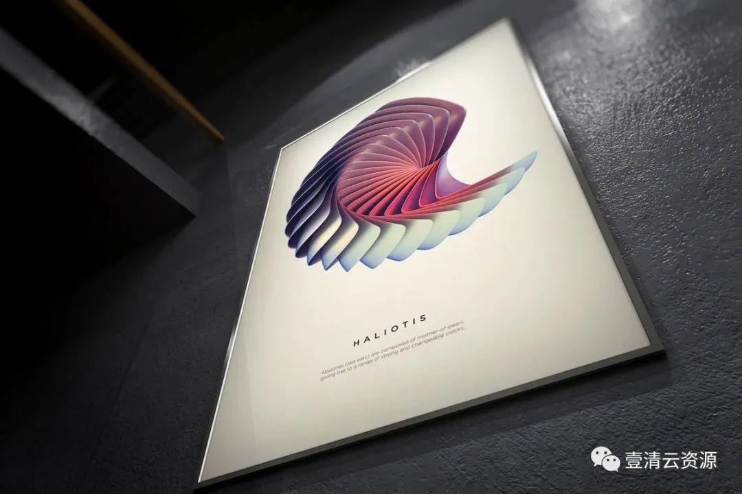 【S0978】【素材】广告海报画廊展览样机PSD设计素材源文件