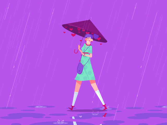 【J036】【教程】如何制作PS动态插画？附赠全套教程+笔刷
