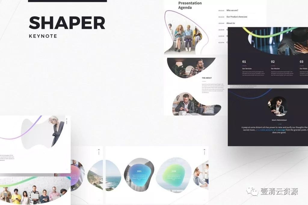 【P008】【PPT】高品质的幻灯片展示模板