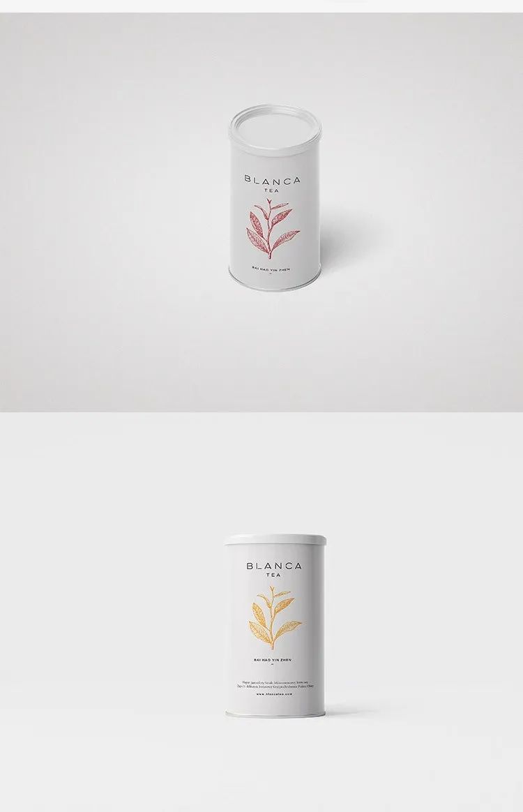 【S1009】【素材】简约风格系列高档茶叶包装盒 VI智能贴图样机PSD效果素材