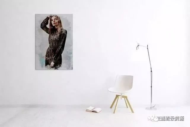 【A005】【动作】现代油画效果PS动作 Modern Painting Template