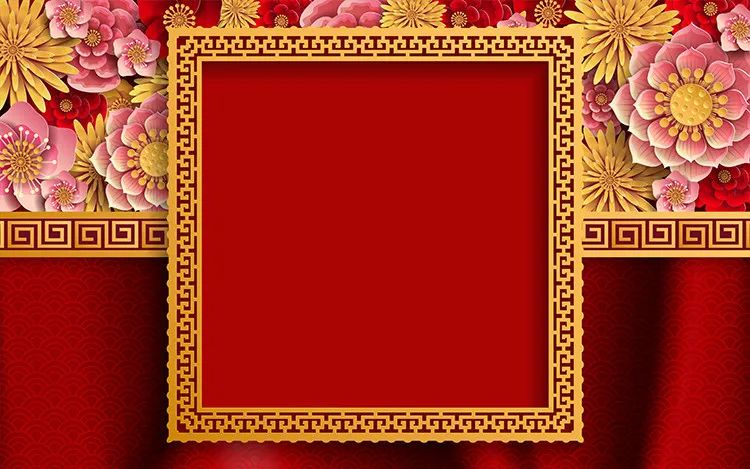 【S1322】【素材】喜庆猪年2019新年新春贺岁红色矢量海报模板EPS格式素材下载