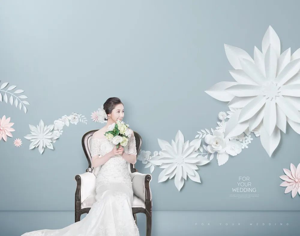 【S1416】【素材】唯美浪漫系列影楼写真照片素材海报 婚纱摄影排版PSD模板新