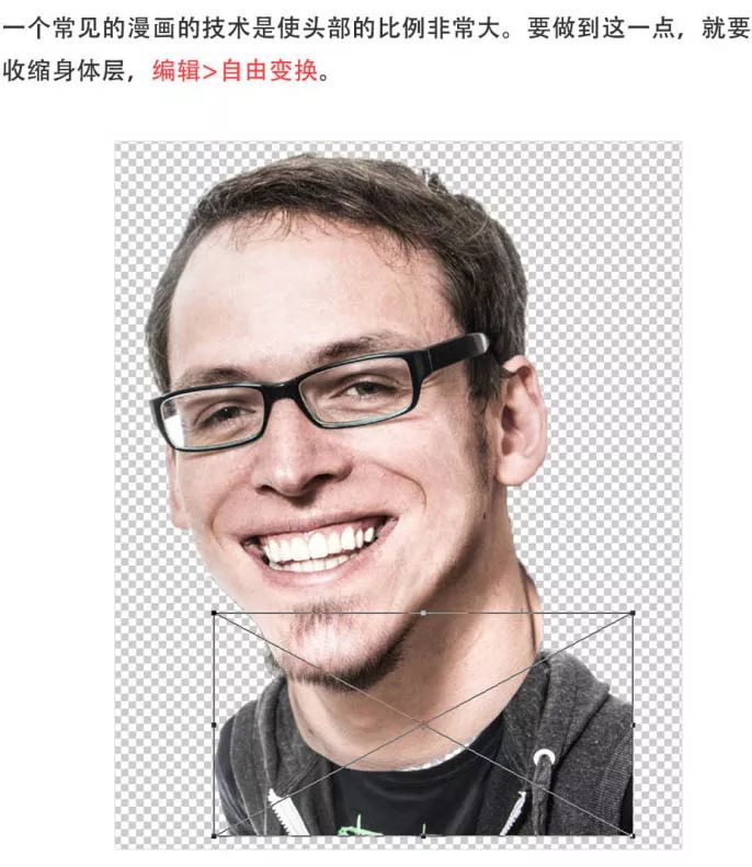 PS教程:利用变形液化工具把人像转为搞笑漫画