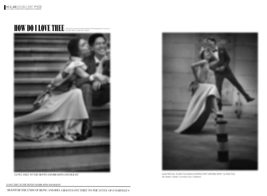 【S1477】【素材】克洛伊风唯美文艺幸福英文影楼婚纱相册写真模板PSD格式下载