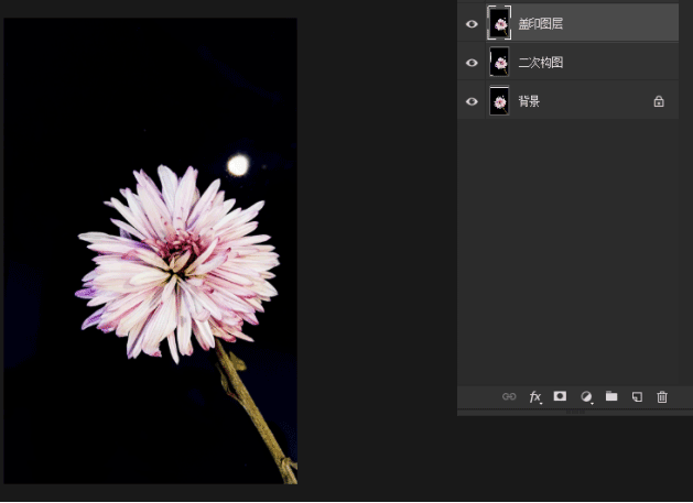 PS教程：通过PS给干花进行上色处理