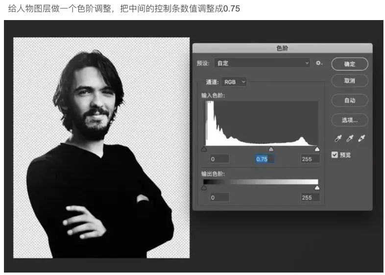PS教程：合成创意的头像切割艺术效果