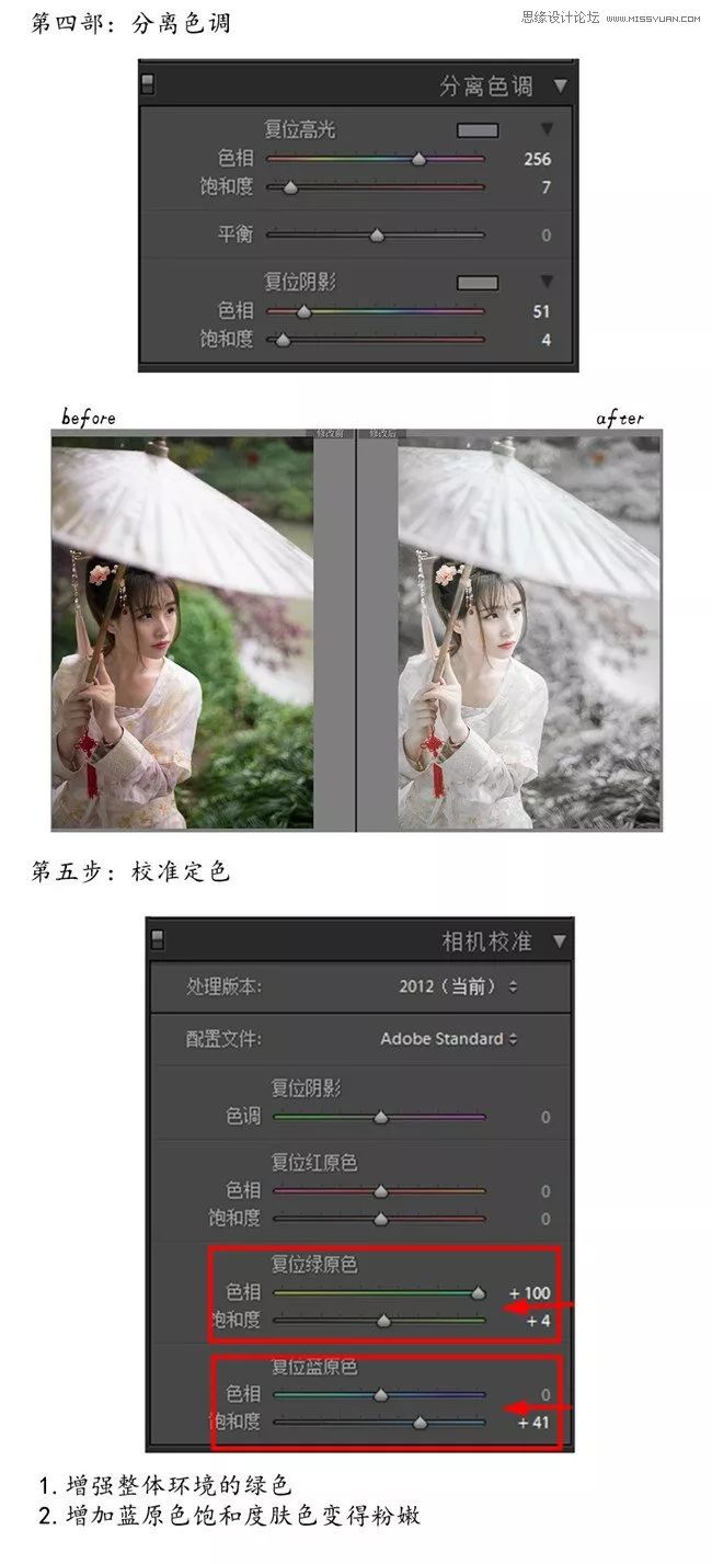 PS教程：调出美女写真古风唯美艺术效果