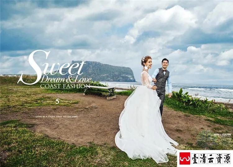 【S1456】【素材】时尚高端杂志风婚纱写真模板风格主题影楼拍摄PSD分层素材新