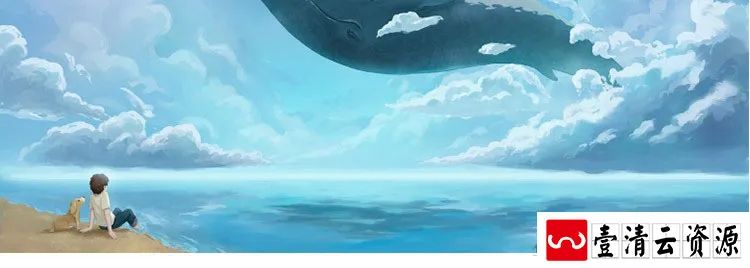 【S1247】【素材】唯美风格古典手绘插画背景素材 意境风景插画意境海报展板