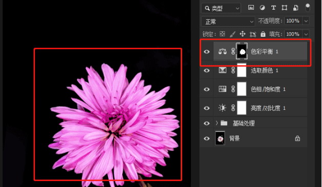 PS教程：通过PS给干花进行上色处理