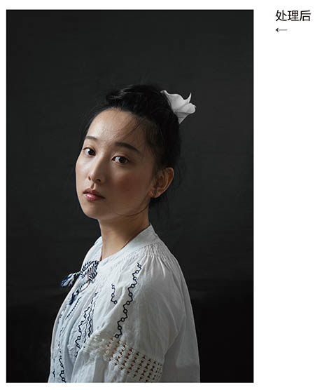 PS教程：PS给室内偏暗人像美化及调亮人物光影