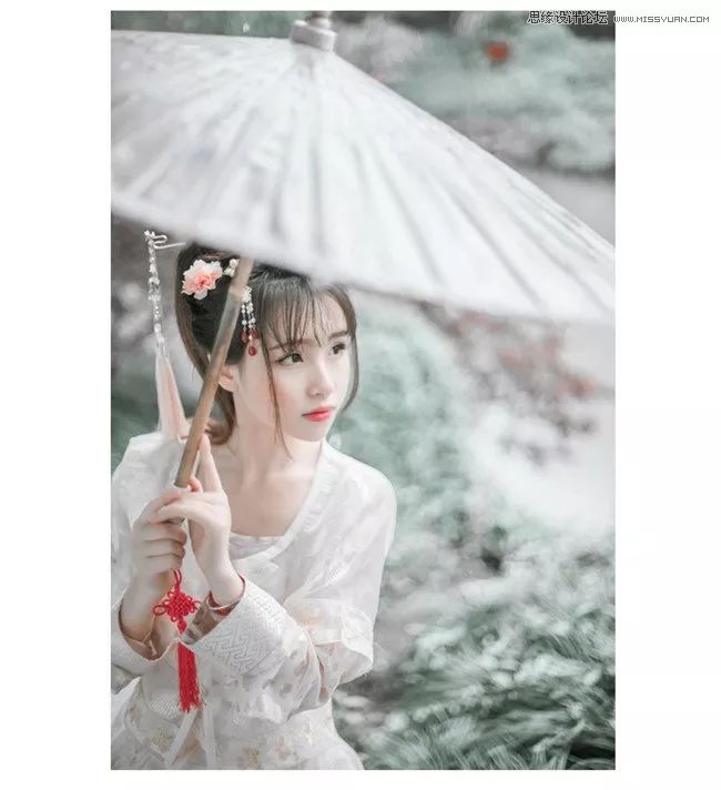 PS教程：调出美女写真古风唯美艺术效果