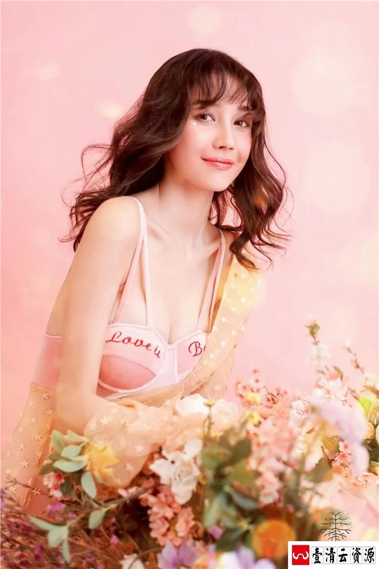 【S1478】【素材】粉色主题个人写真相册样片可爱甜甜风格影楼摄影JPG格式