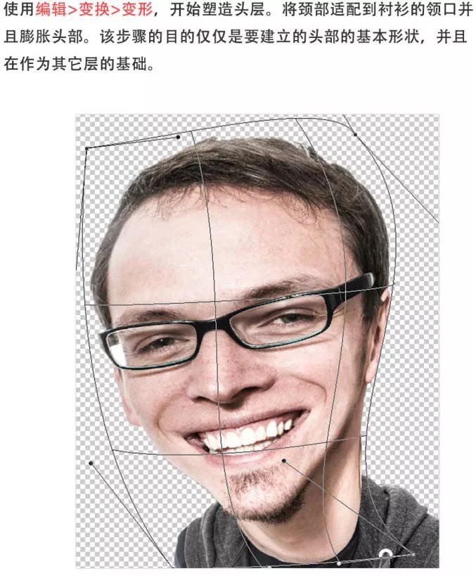 PS教程:利用变形液化工具把人像转为搞笑漫画