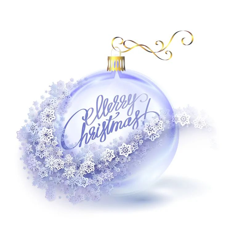 【S1387】【素材】蓝紫色唯美雪花梦幻圣诞节海报活动背景图片EPS模板素材16款