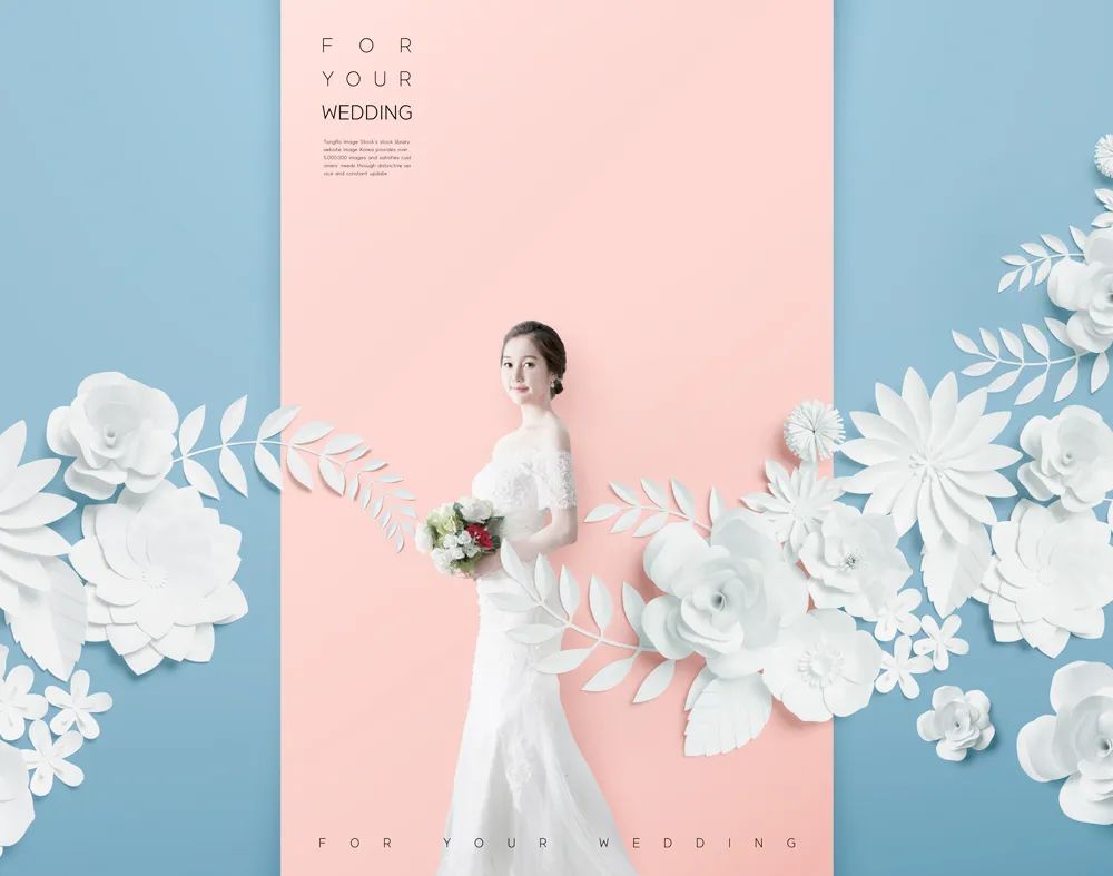 【S1416】【素材】唯美浪漫系列影楼写真照片素材海报 婚纱摄影排版PSD模板新