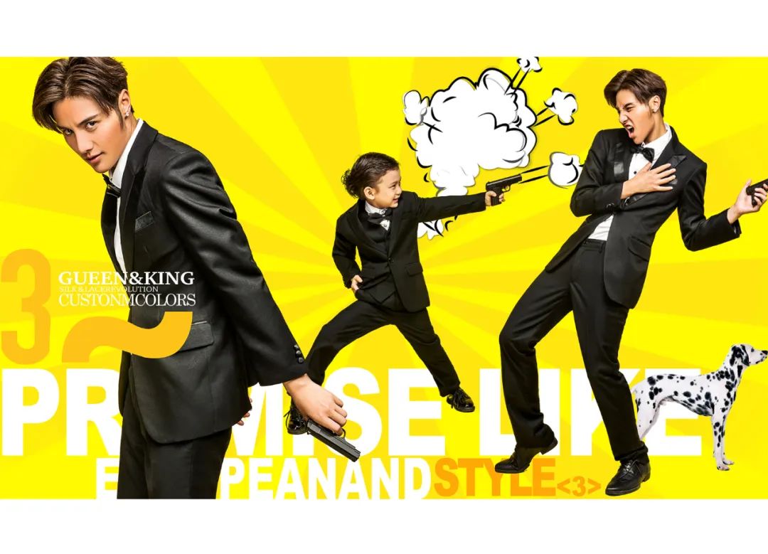 【S1546】【素材】时尚亲子父母全家福儿童模板相册设计 影楼摄影写真psD素材