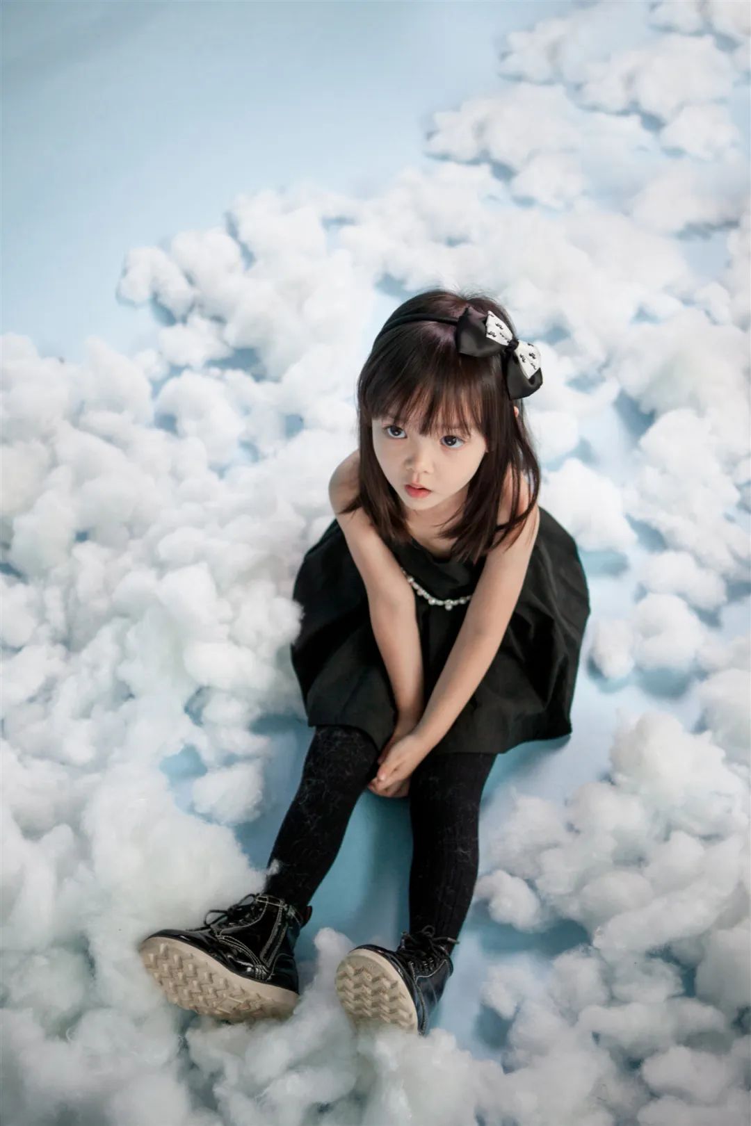 【S1574】【素材】蓝色主题可爱女孩样片放大写真样照影楼摄影JPG格式设计素材
