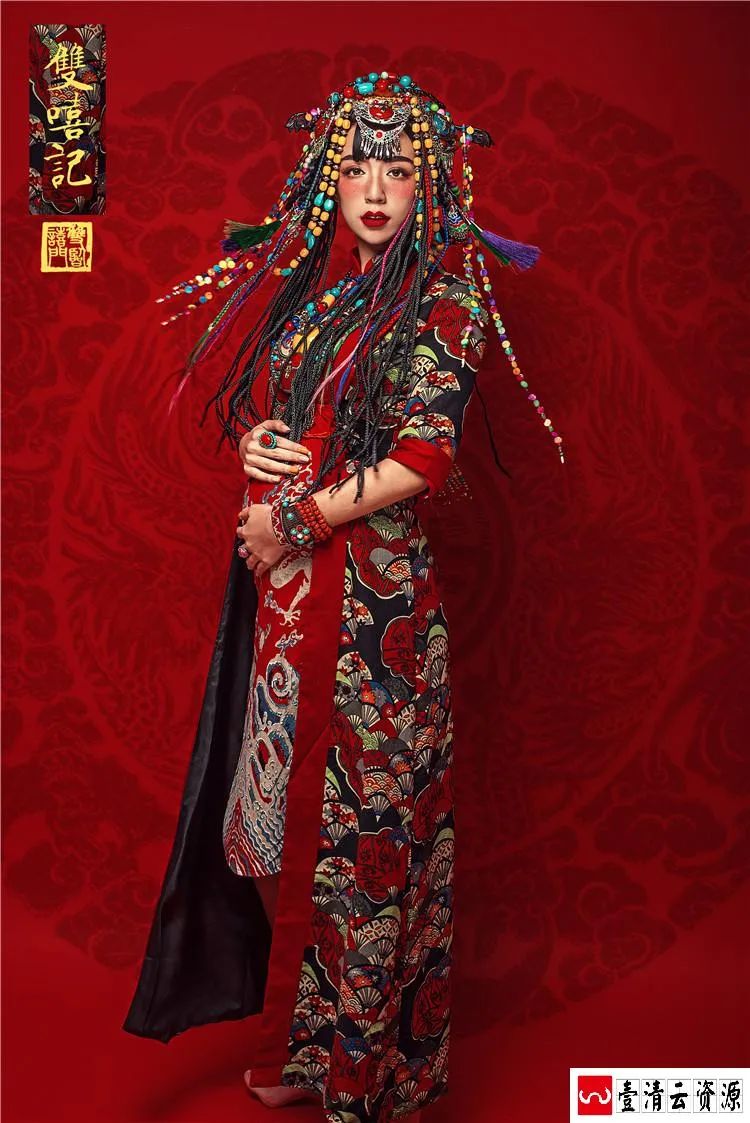 【S1516】【素材】时尚创意主题孕妇放大样照影楼摄影分层设计JPG+PSD模板素材