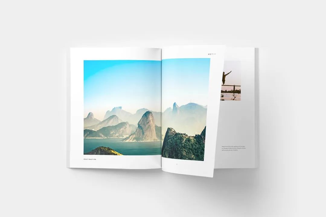 【S1692】【素材】时尚旅行 建筑 生活主题杂志设计排版INDD模板设计素材源文件