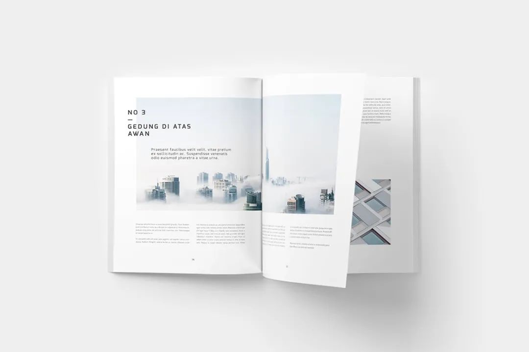 【S1692】【素材】时尚旅行 建筑 生活主题杂志设计排版INDD模板设计素材源文件
