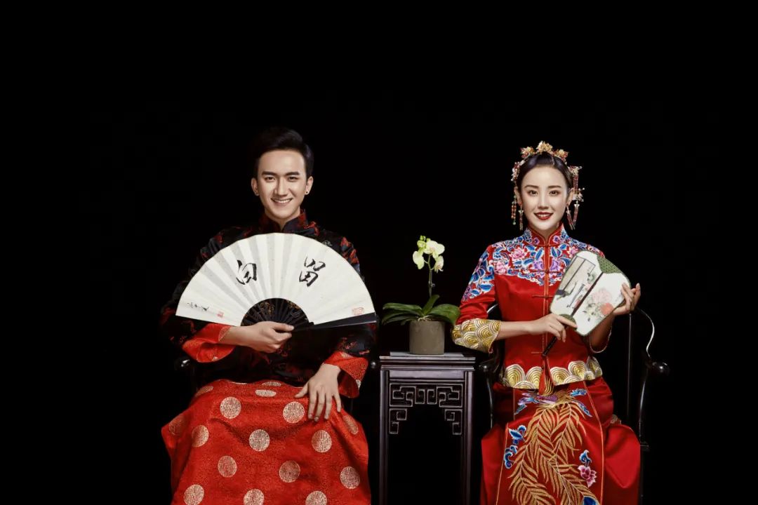 【S1570】【素材】古装婚纱样片新中式喜庆秀禾服放大样照影楼摄影JPG格式素材