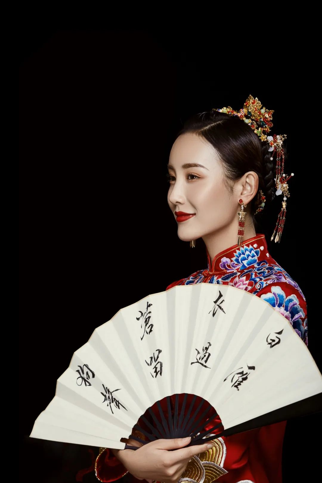 【S1570】【素材】古装婚纱样片新中式喜庆秀禾服放大样照影楼摄影JPG格式素材