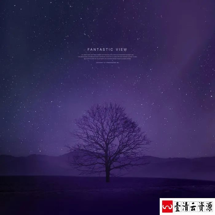 【S1492】【素材】风景影楼写真春季景色外景唯美文艺背景素材PSD格式模板下载