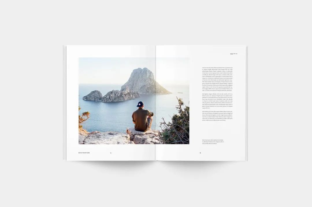 【S1692】【素材】时尚旅行 建筑 生活主题杂志设计排版INDD模板设计素材源文件