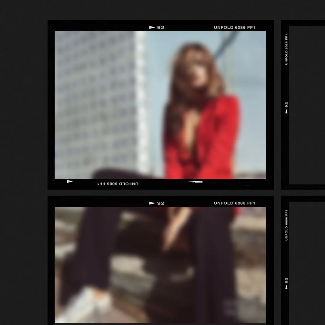 【S1656】【素材】ins复古相册相框PSD模板拍立得胶片旅拍写真摄影照片排版设计素材