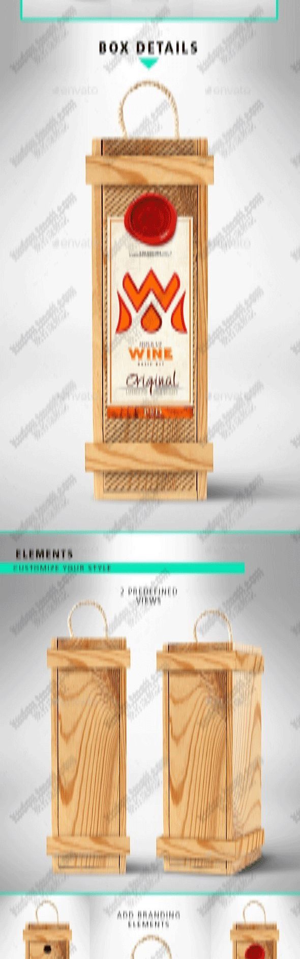 【S1896】【素材】葡萄酒品牌PSD样机设计素材源文件