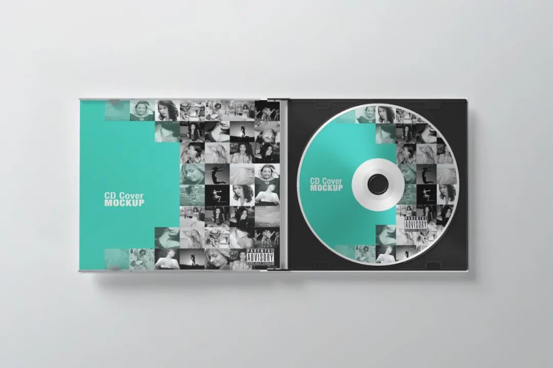 【S1721】【素材】光盘CD贴图样机psd设计素材源文件