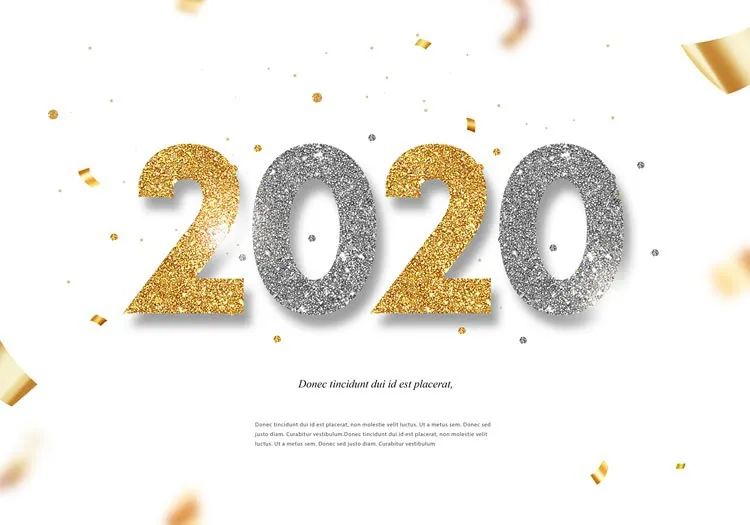 【S1747】【素材】30款2020年鼠年立体艺术字PSD设计素材源文件