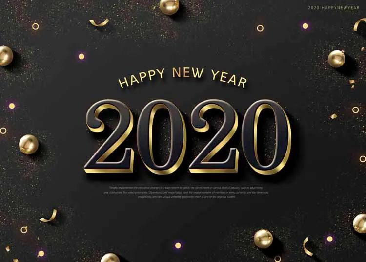 【S1747】【素材】30款2020年鼠年立体艺术字PSD设计素材源文件