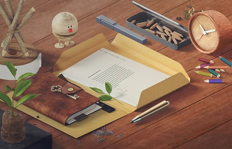 【S1831】【素材】时尚VI贴图智能样机02-88办公用品LOGO名片宣传册品牌模版PSD素材