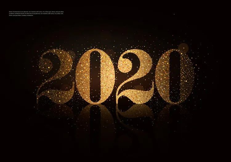 【S1747】【素材】30款2020年鼠年立体艺术字PSD设计素材源文件