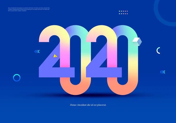 【S1747】【素材】30款2020年鼠年立体艺术字PSD设计素材源文件