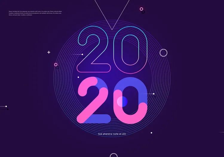 【S1747】【素材】30款2020年鼠年立体艺术字PSD设计素材源文件