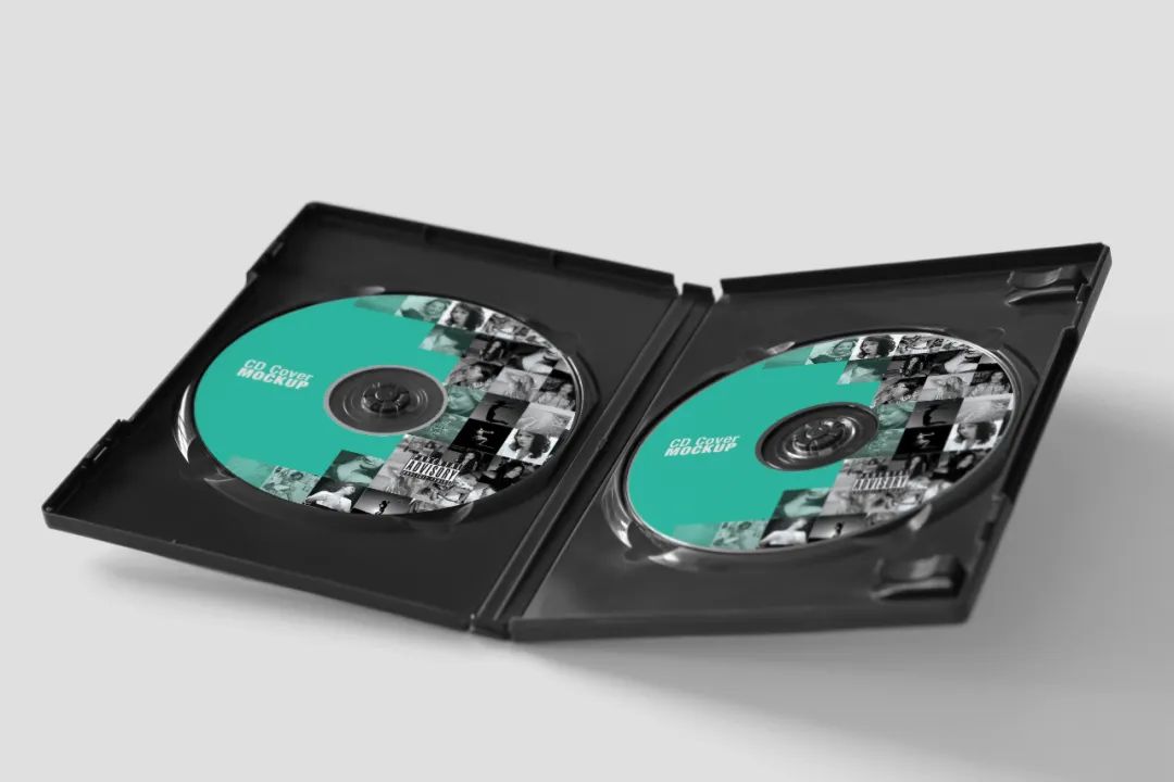 【S1721】【素材】光盘CD贴图样机psd设计素材源文件