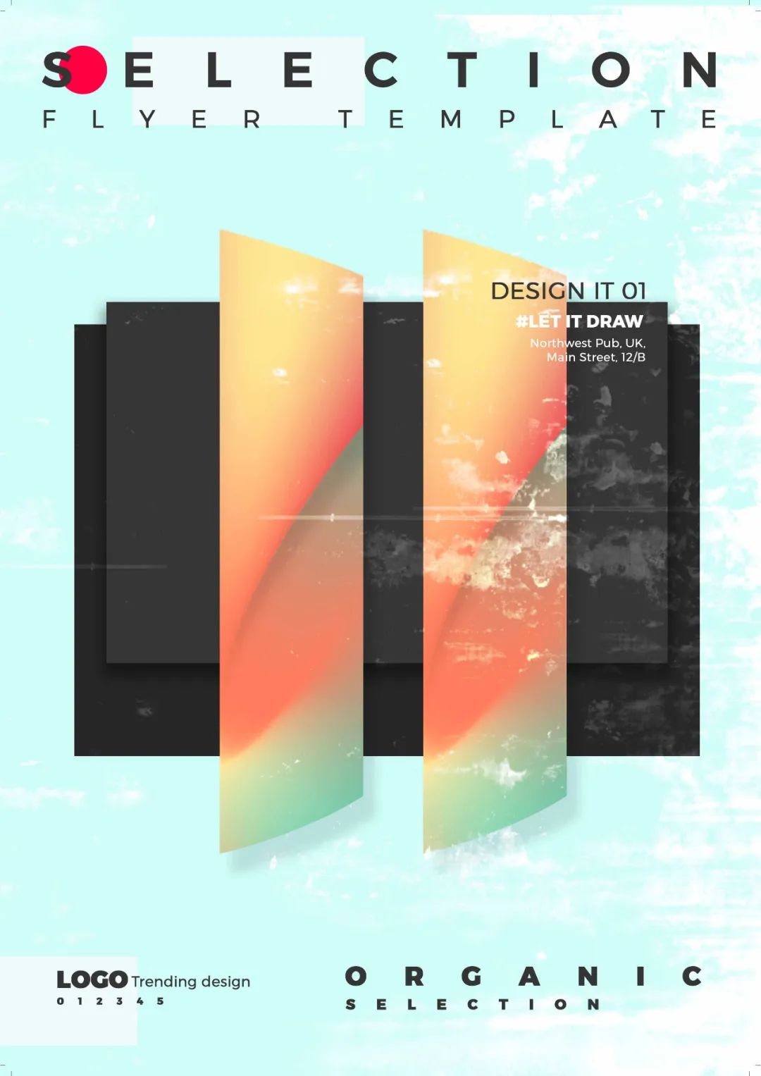 【S1876】【素材】创意海报PSD设计素材源文件
