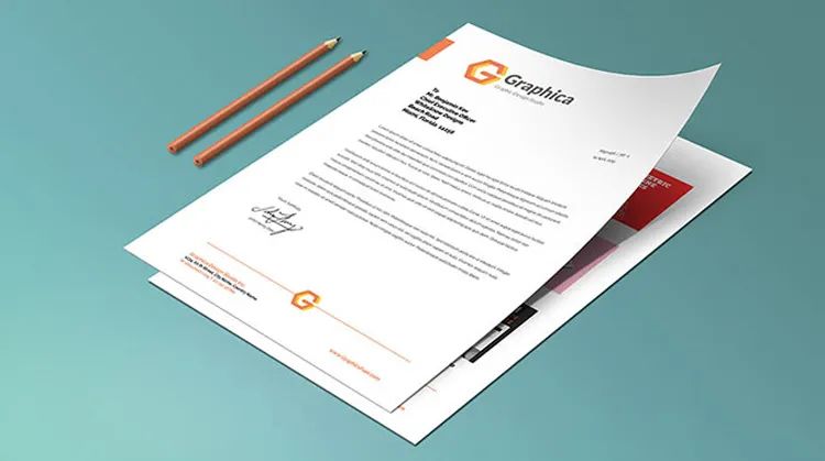 【S1970】【素材】高质量信件纸张展示样机PSD设计素材源文件